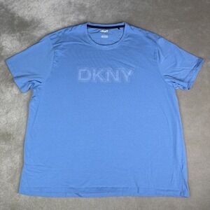 DKNY Shirt Men's Size 3XL Blue T-Shirt